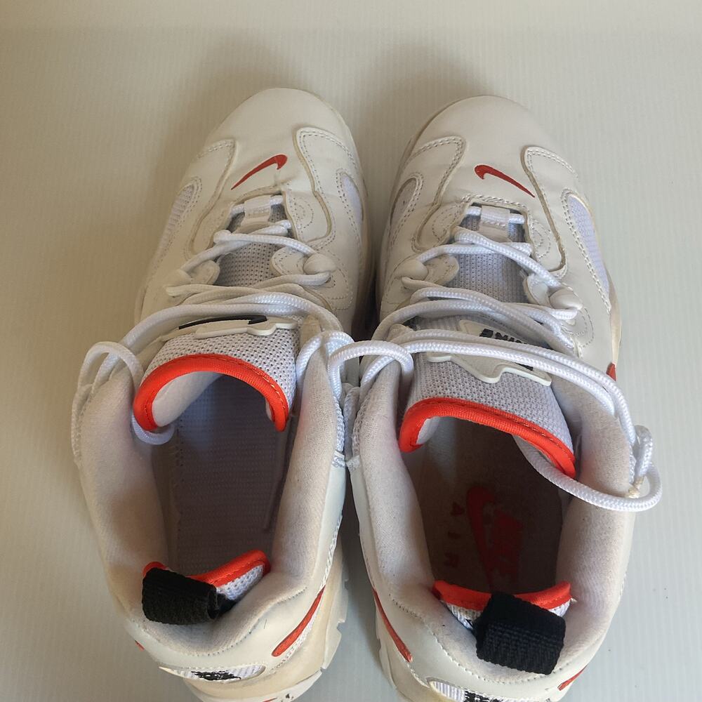 Nike Air Barrage Low White University Sneakers Men’s Size 7 CJ5395-100 Y2K - Picture 9 of 16